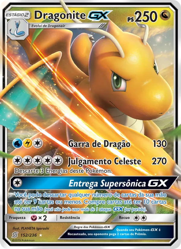 Dragonite GX Sintonia Mental 152/236