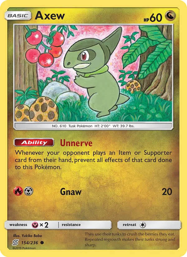 Axew Unified Minds 154/236