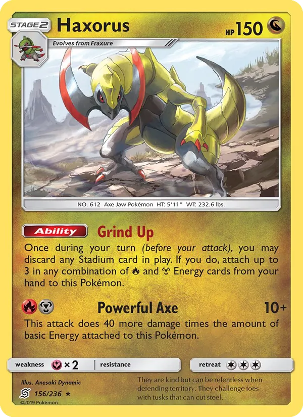 Haxorus Unified Minds 156/236