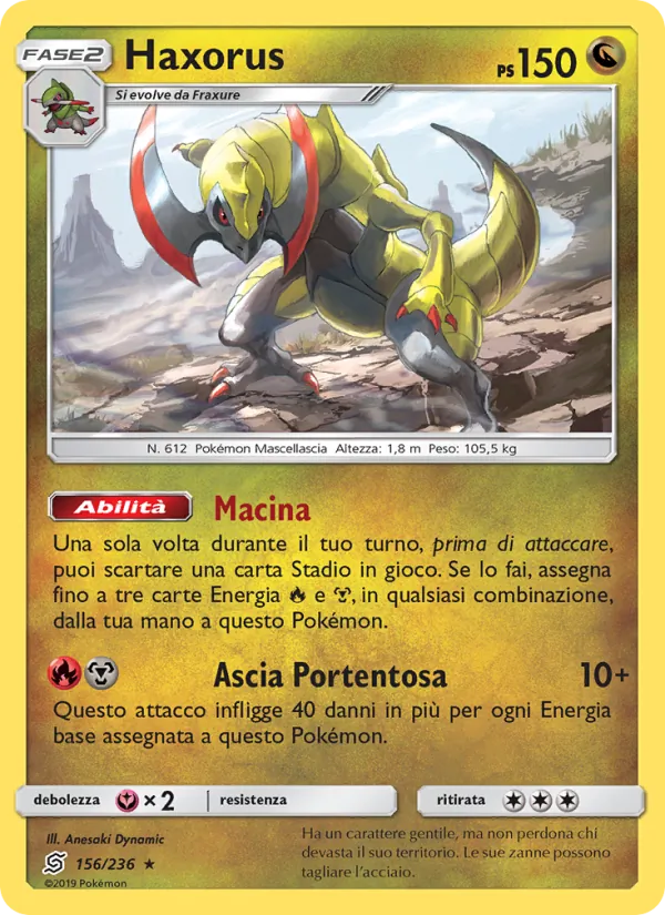 Haxorus Sintonia Mentale 156/236