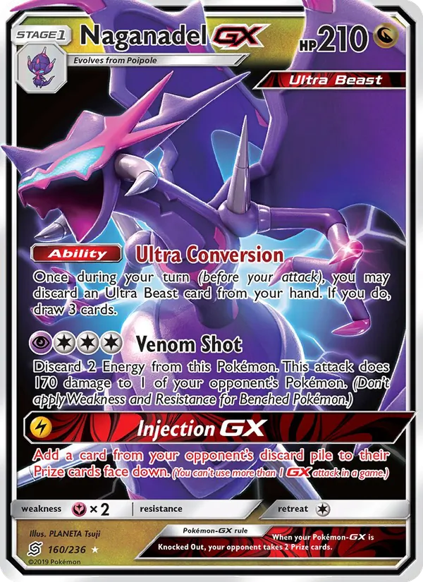 Naganadel GX Unified Minds 160/236