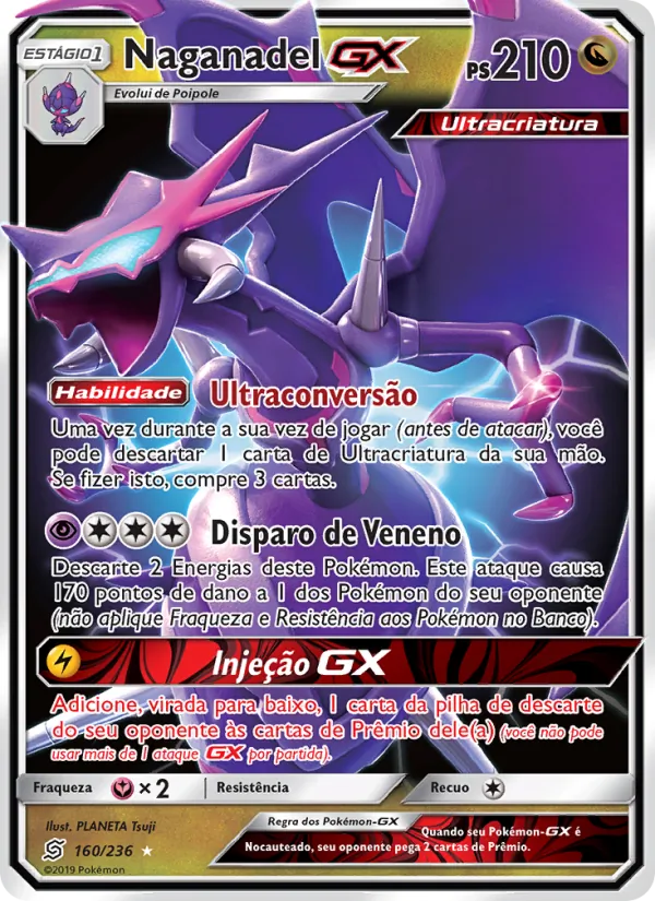 Naganadel GX Sintonia Mental 160/236
