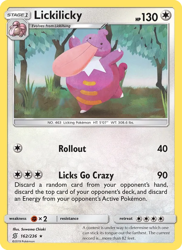 Lickilicky Unified Minds 162/236