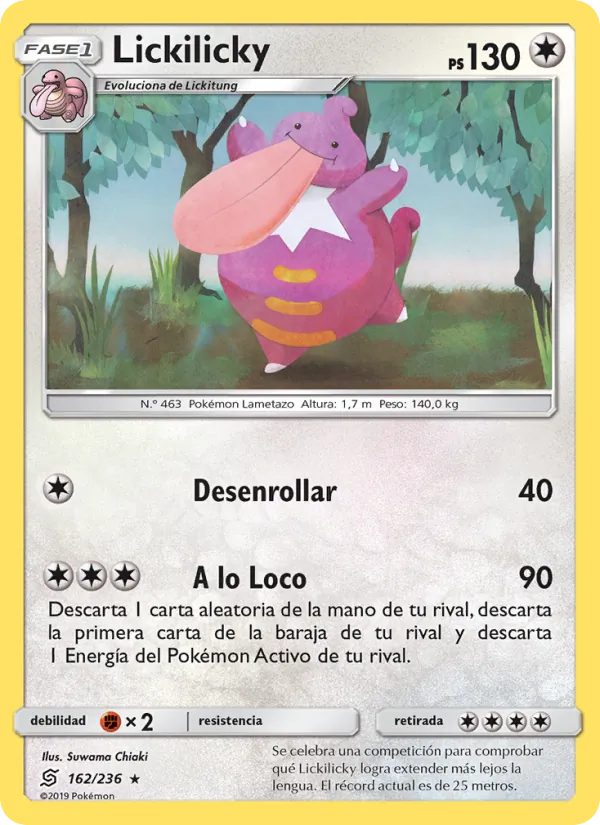Lickilicky Mentes Unidas 162/236