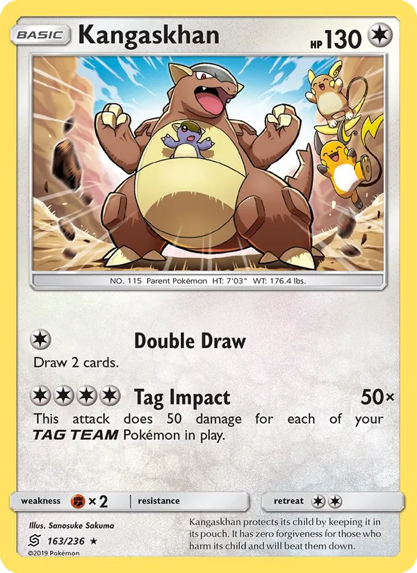Kangaskhan Unified Minds 163/236