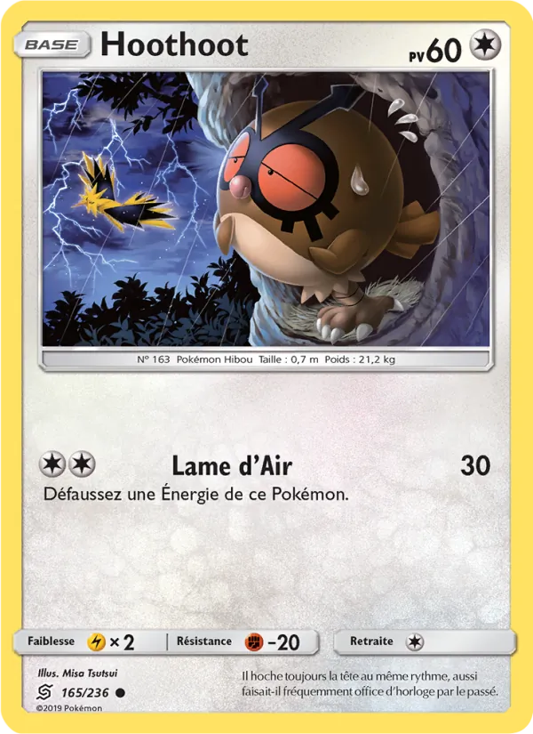 Hoothoot Harmonie des Esprits 165/236