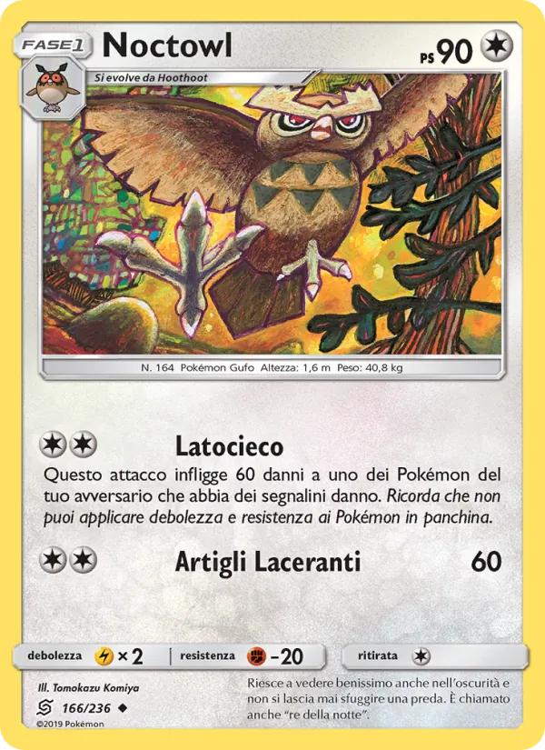 Noctowl Sintonia Mentale 166/236