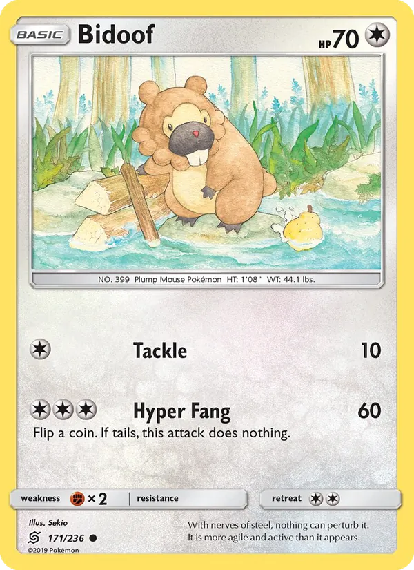 Bidoof Unified Minds 171/236