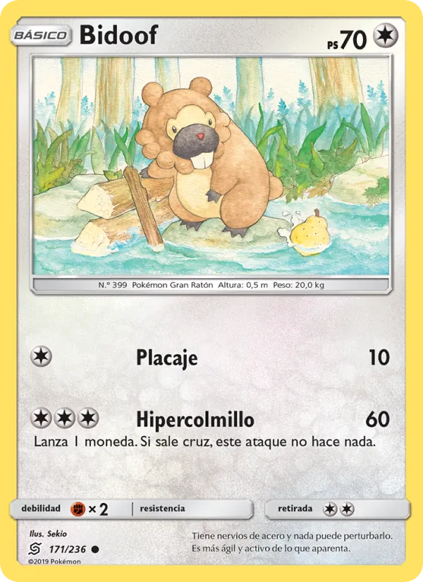 Bidoof Mentes Unidas 171/236