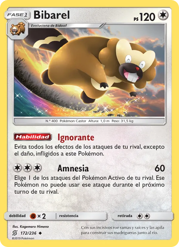 Bibarel Mentes Unidas 172/236