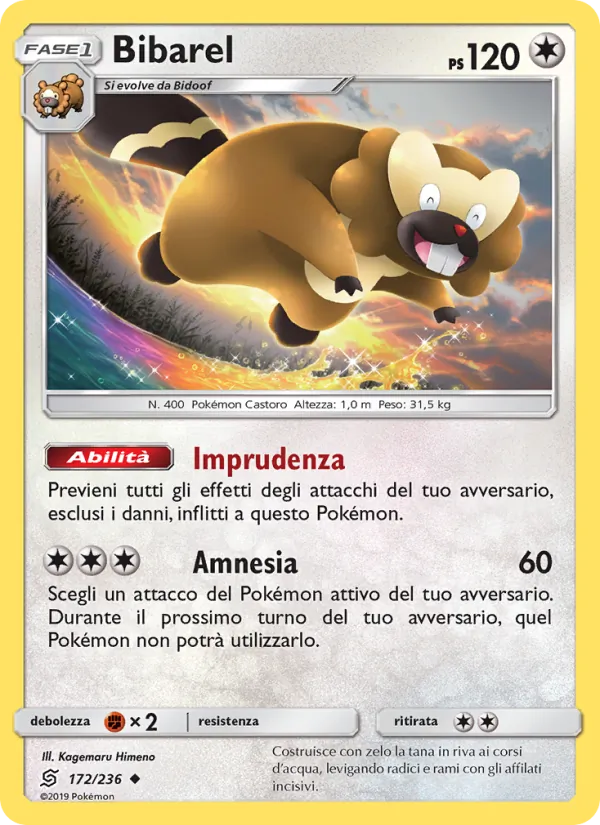 Bibarel Sintonia Mentale 172/236