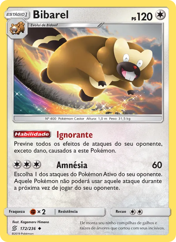 Bibarel Sintonia Mental 172/236