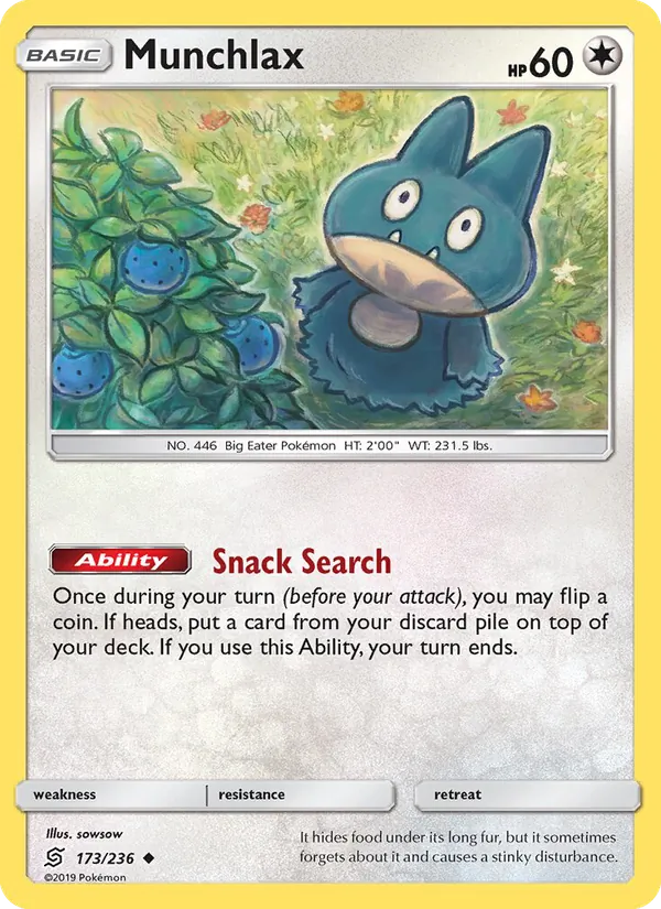 Munchlax Unified Minds 173/236