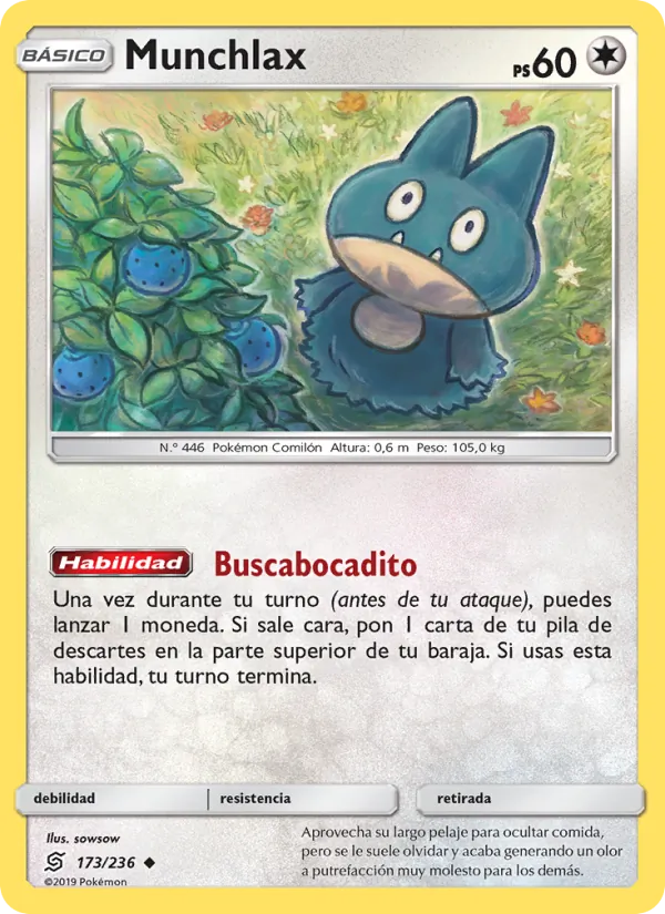 Munchlax Mentes Unidas 173/236