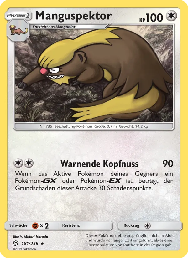 Manguspektor Bund der Gleichgesinnten 181/236