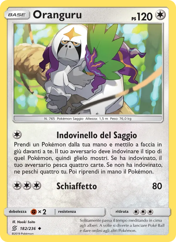 Oranguru Sintonia Mentale 182/236