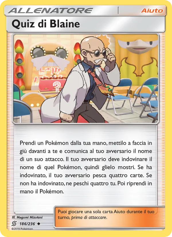 Quiz di Blaine Sintonia Mentale 186/236