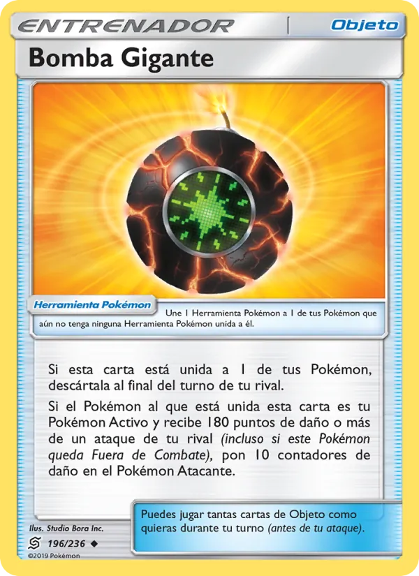 Bomba Gigante Mentes Unidas 196/236