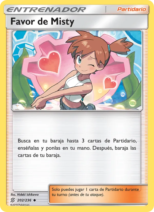 Favor de Misty Mentes Unidas 202/236