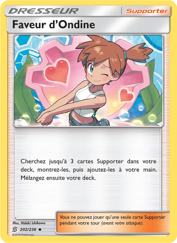 Faveur d’Ondine Harmonie des Esprits 202/236
