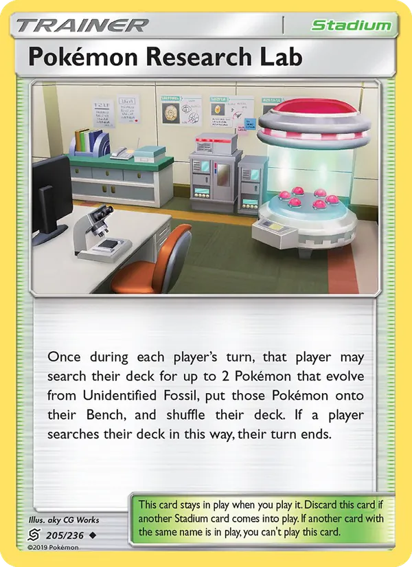Pokémon Research Lab Unified Minds 205/236