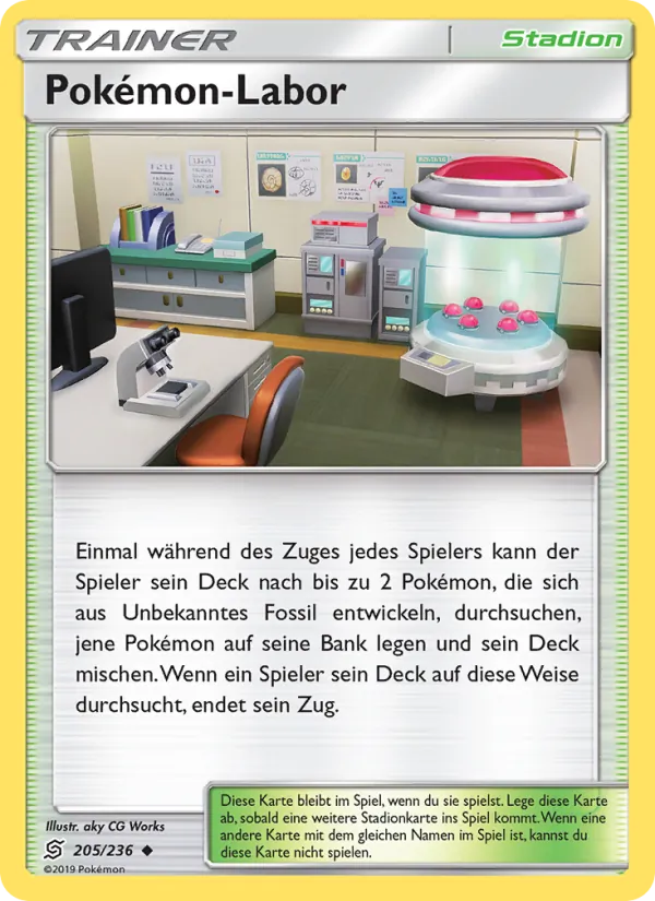 Pokémon-Labor Bund der Gleichgesinnten 205/236