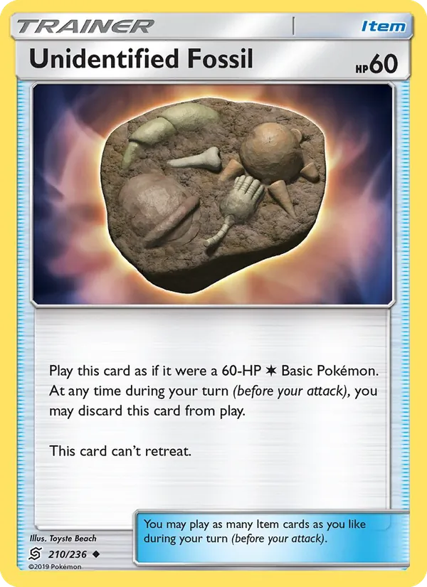 Unidentified Fossil Unified Minds 210/236