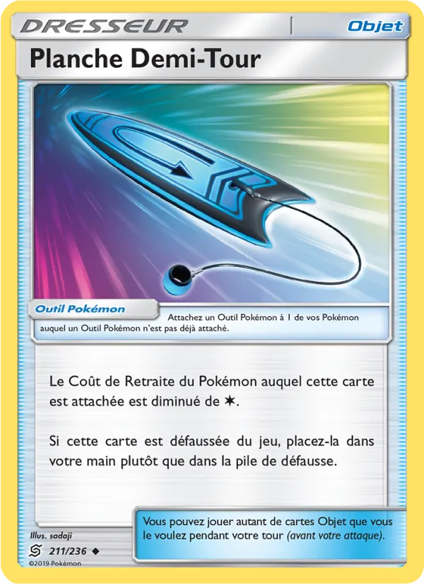 Planche Demi-Tour Harmonie des Esprits 211/236