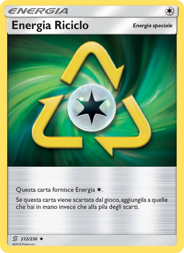 Energia Riciclo Sintonia Mentale 212/236