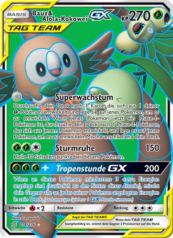 Bauz & Alola-Kokowei GX Bund der Gleichgesinnten 214/236