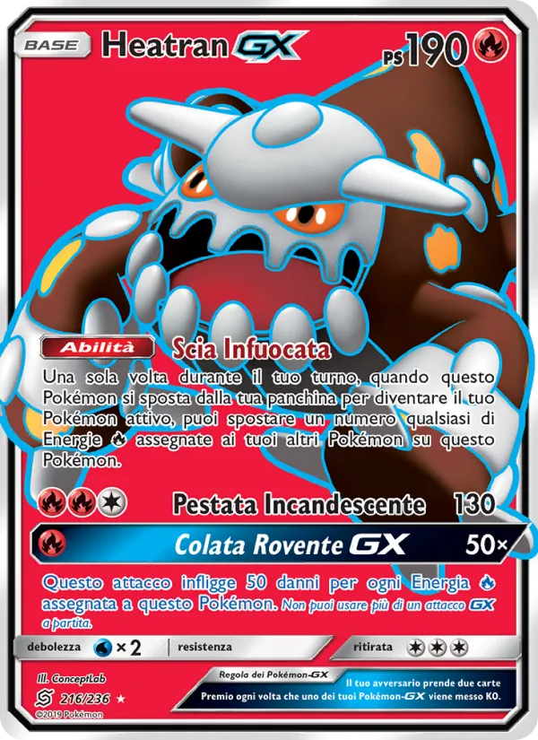 Heatran GX Sintonia Mentale 216/236