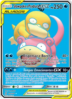 Slowpoke e Psyduck GX