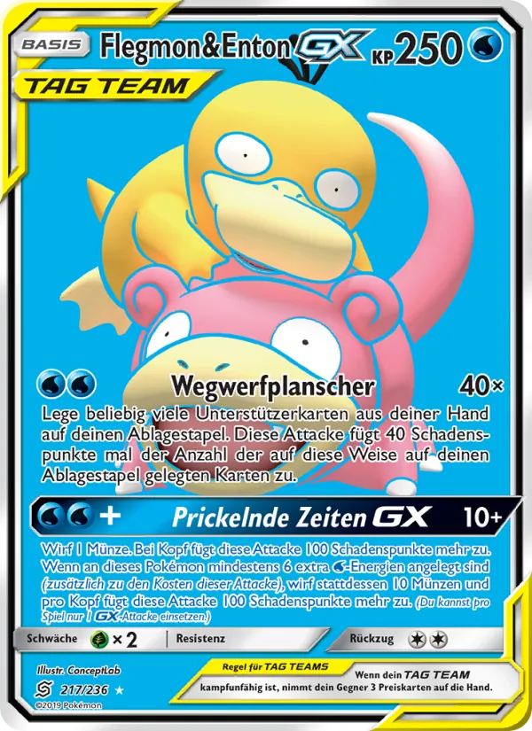 Flegmon & Enton GX Bund der Gleichgesinnten 217/236