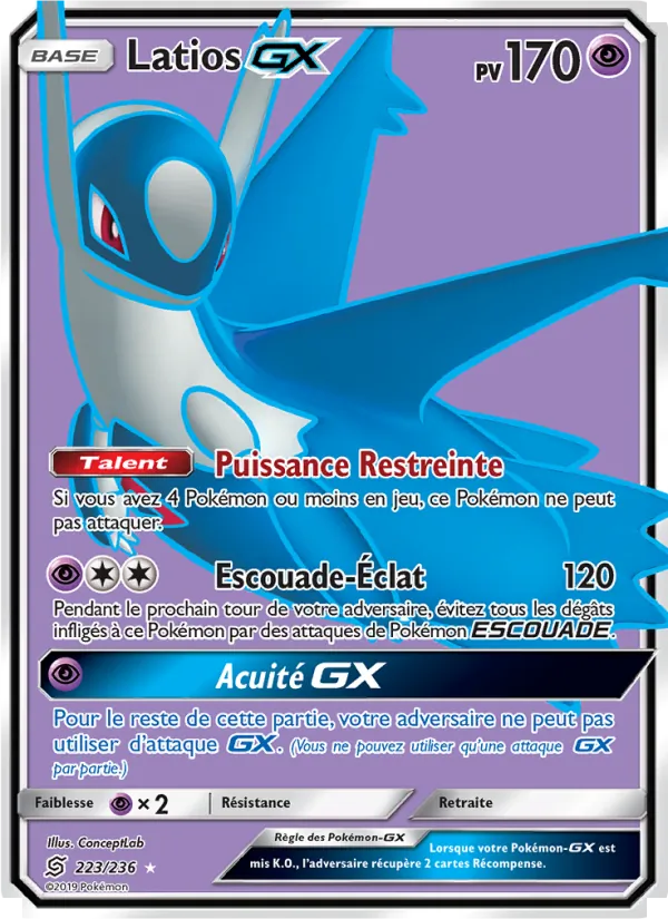 Latios GX Harmonie des Esprits 223/236