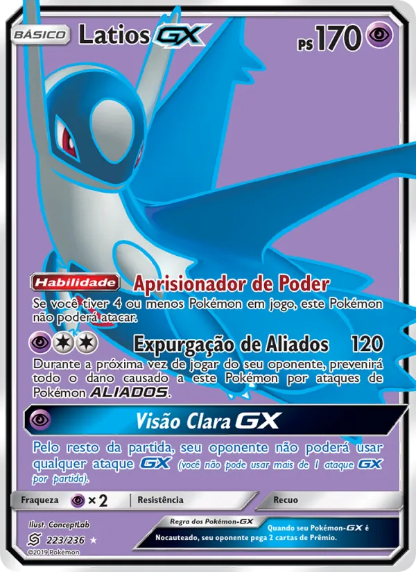 Latios GX Sintonia Mental 223/236