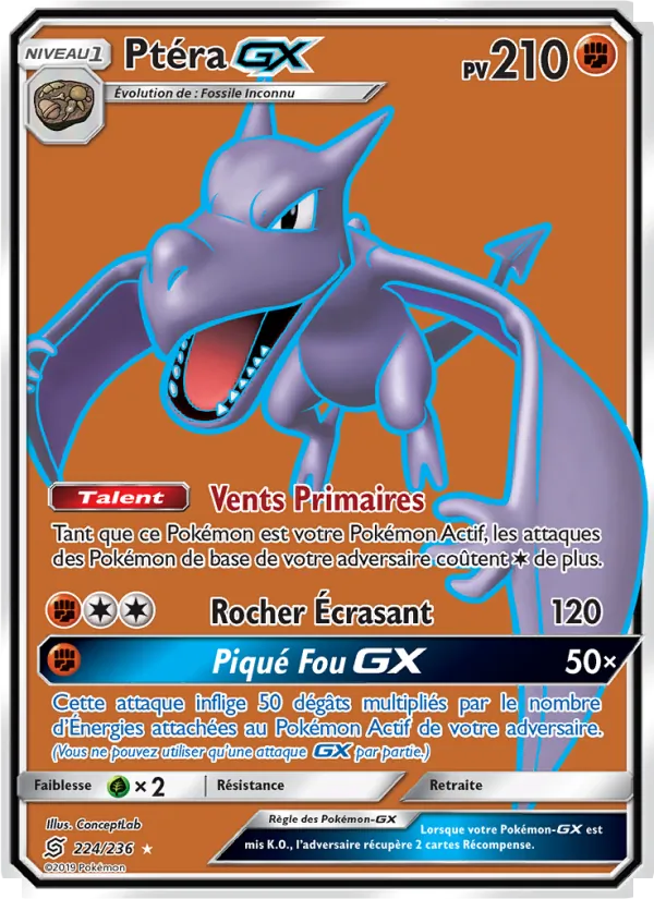 Ptéra GX Harmonie des Esprits 224/236