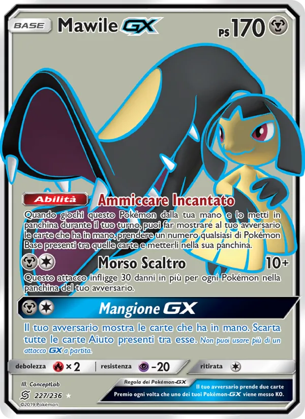 Mawile GX Sintonia Mentale 227/236