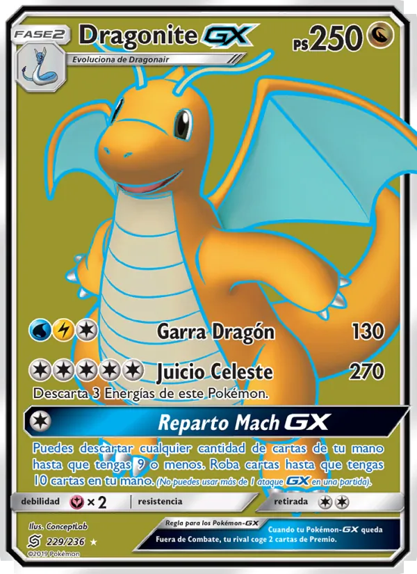 Dragonite GX Mentes Unidas 229/236
