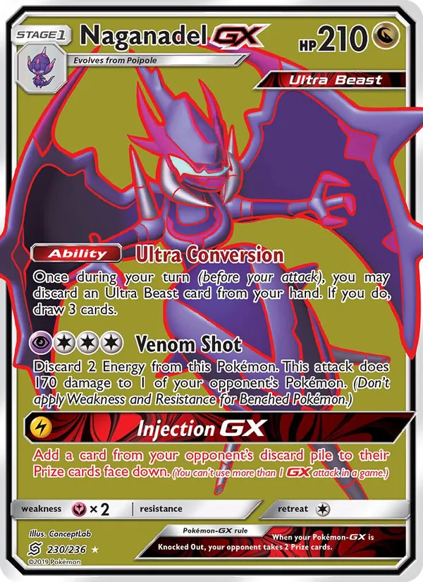 Naganadel GX Unified Minds 230/236