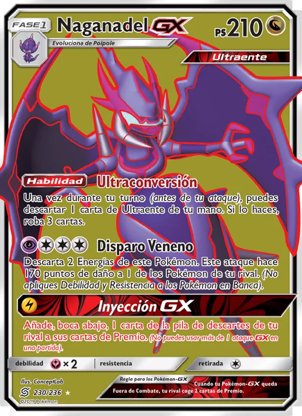 Naganadel GX Mentes Unidas 230/236