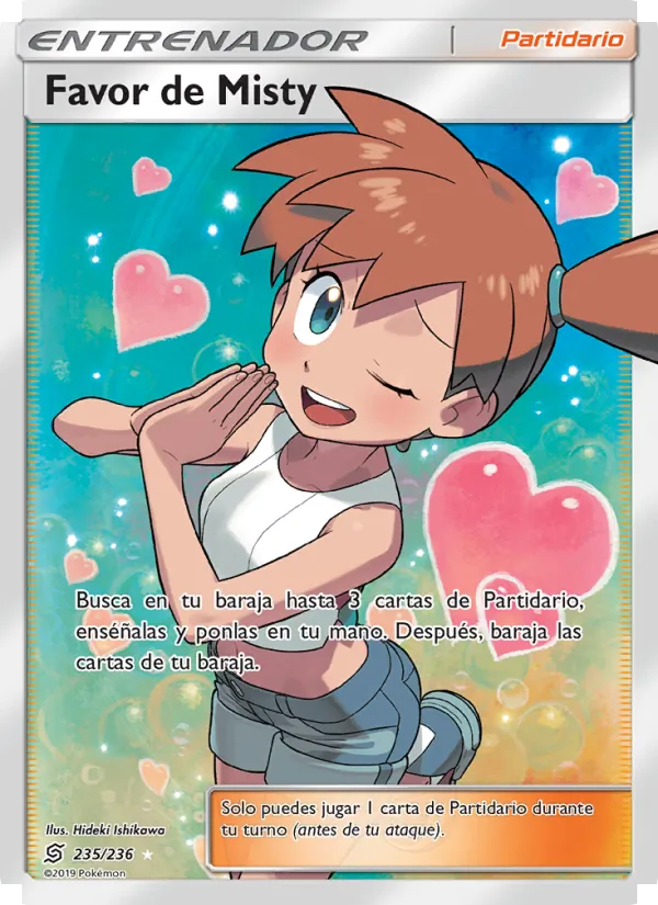 Favor de Misty Mentes Unidas 235/236