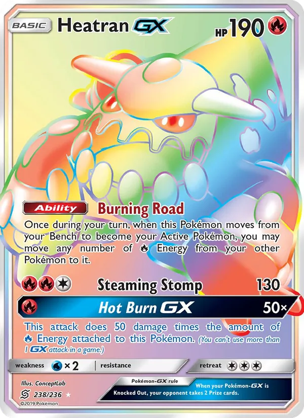 Heatran GX Unified Minds 238/236