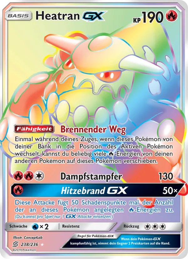 Heatran GX Bund der Gleichgesinnten 238/236