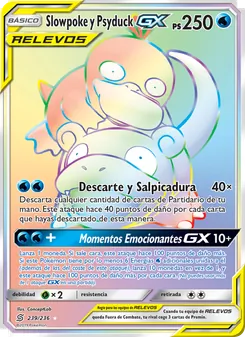 Slowpoke y Psyduck GX