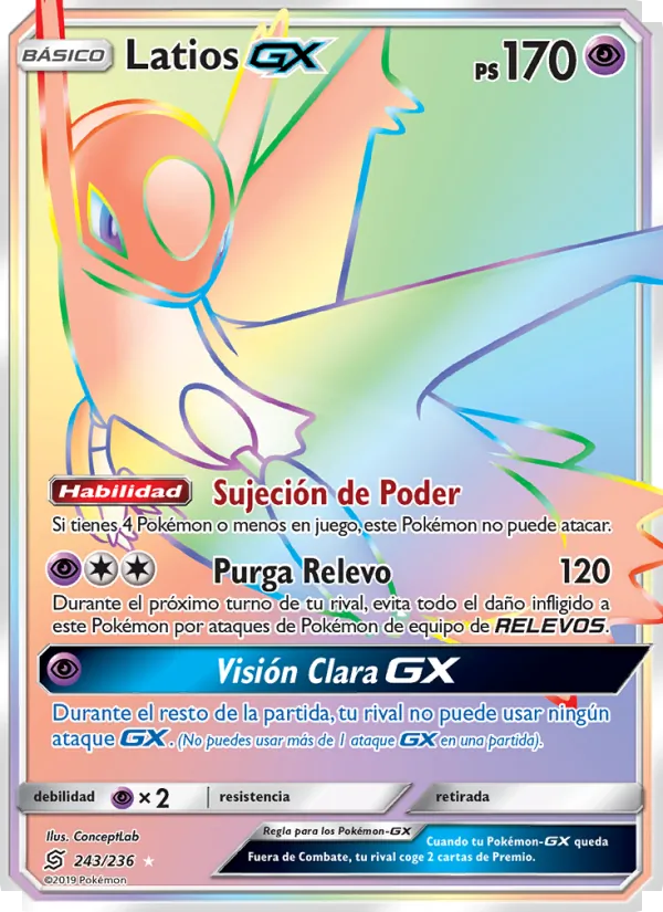 Latios GX Mentes Unidas 243/236