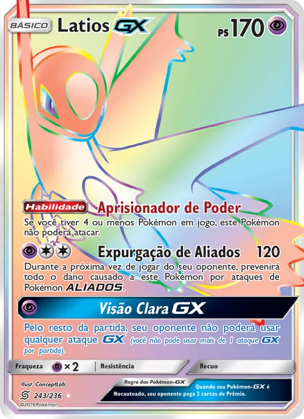 Latios GX Sintonia Mental 243/236