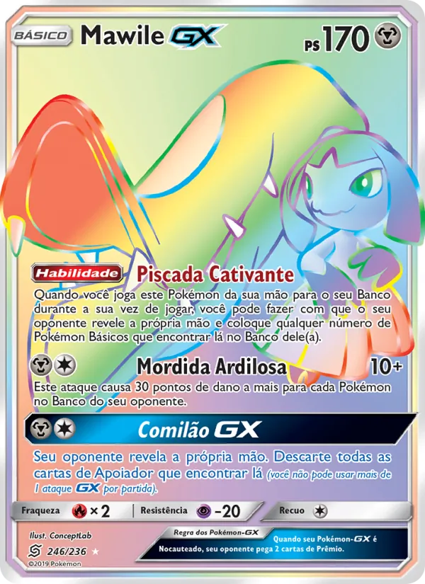 Mawile GX Sintonia Mental 246/236