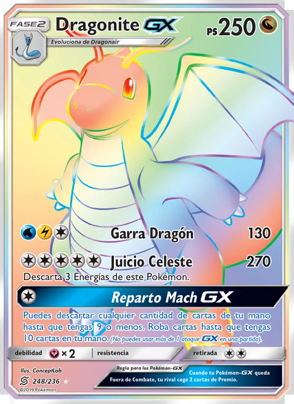 Dragonite GX Mentes Unidas 248/236
