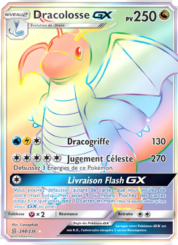 Dracolosse GX Harmonie des Esprits 248/236