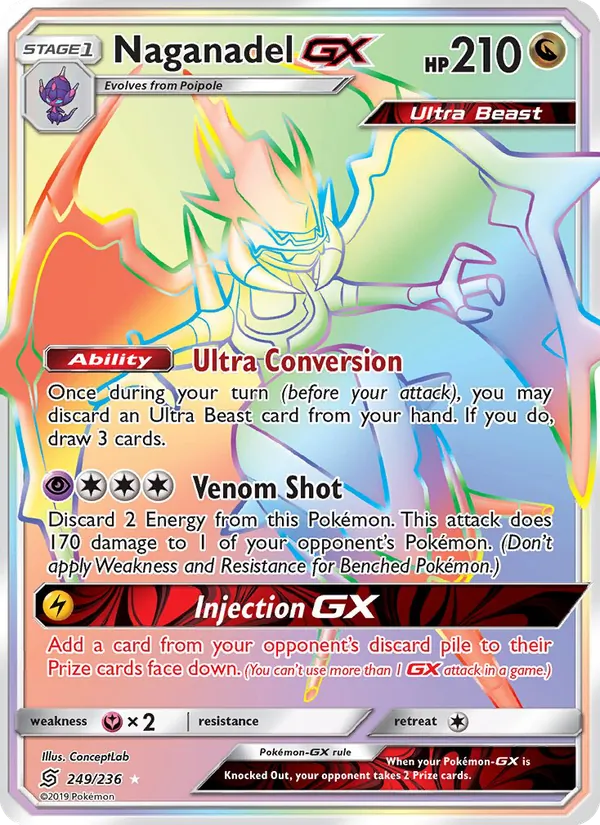 Naganadel GX Unified Minds 249/236